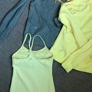 Lululemon Jackets and Tank - size 4-6